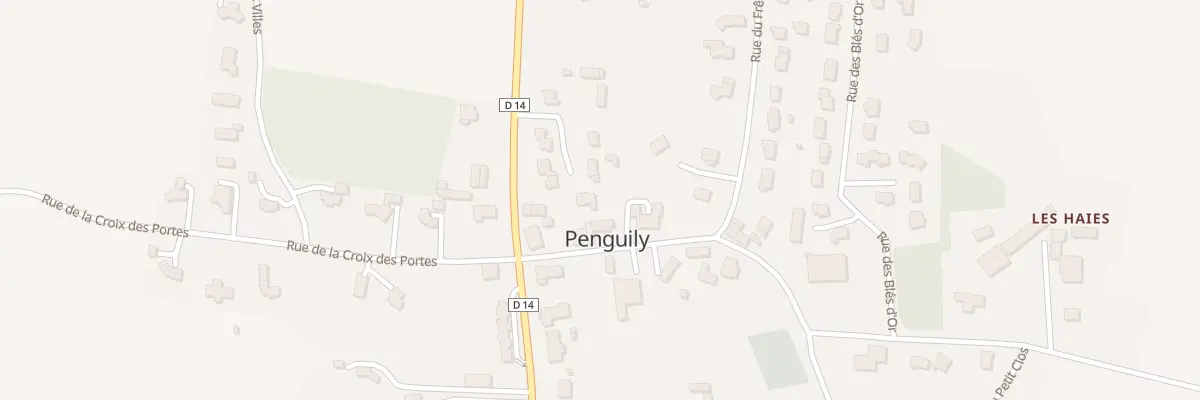 Plan du 9 Rue de la Noë à Penguily