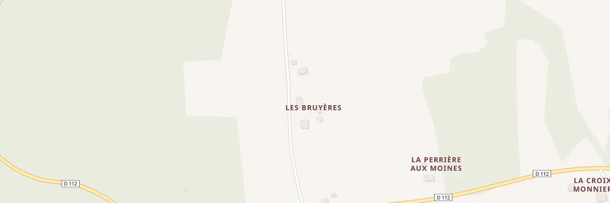 Plan du 6 Les Bruyeres à Saint-Guyomard