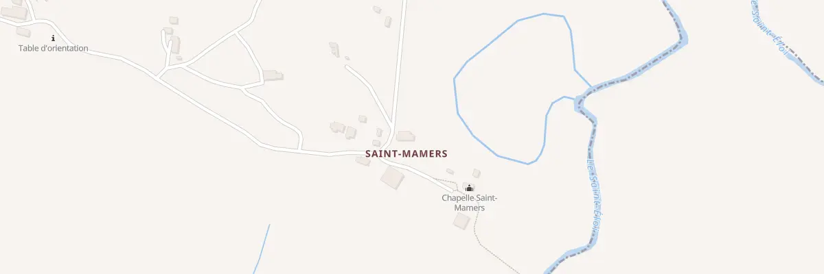 Plan du 5283 Saint Mamers à Ambon
