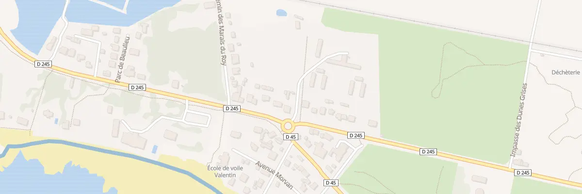Plan du 5565 Rue du Croisic à Batz-sur-Mer