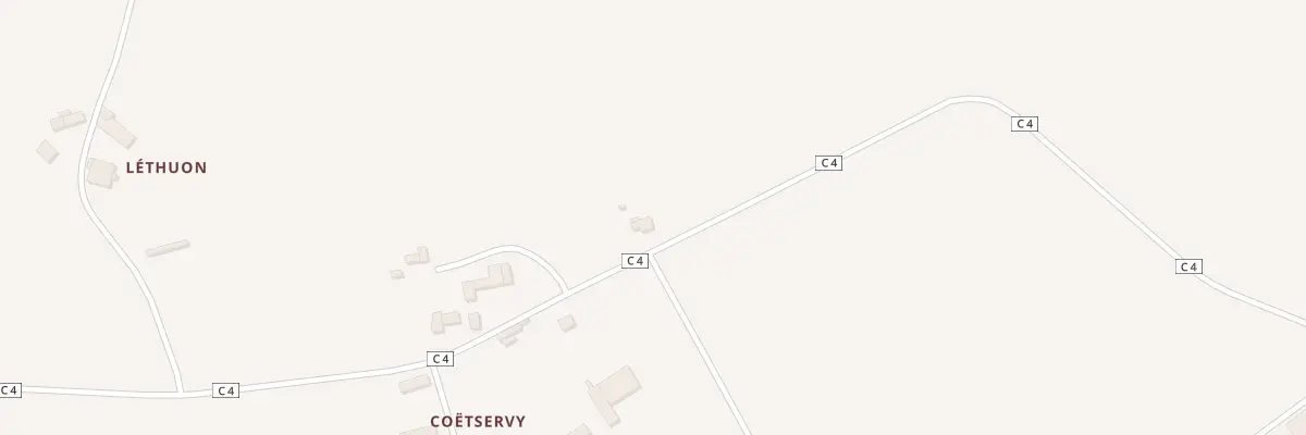 Plan du 5 Coëtservy à Mohon