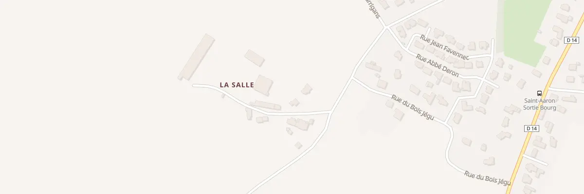 Plan du 9005 La Ville Trehorel St Aaron à Lamballe-Armor
