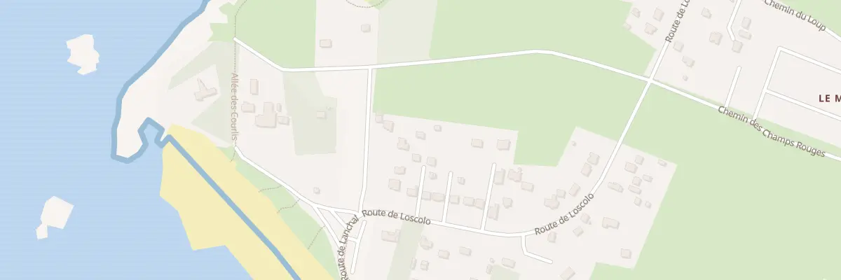 Plan du 770 Rte de Loscolo à Pénestin