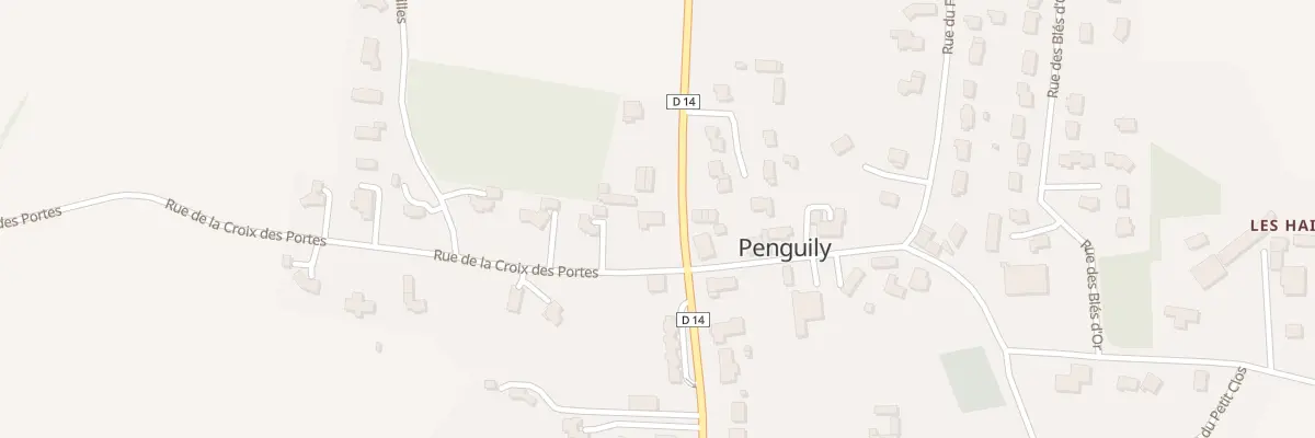 Plan du 15 Rue de Penthièvre à Penguily