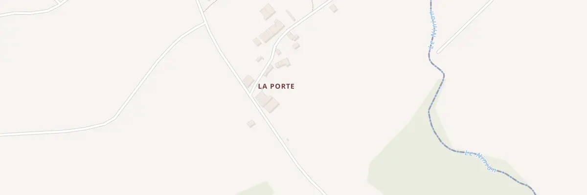 Plan du 2 La Porte à La Grée-Saint-Laurent