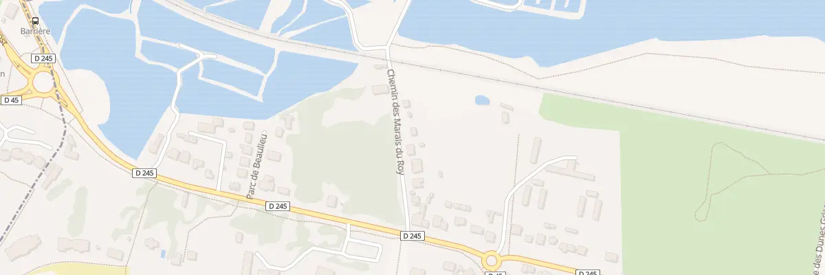 Plan du 5557 Rte des Marais à Batz-sur-Mer