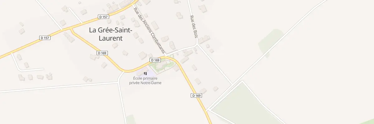 Plan du 15 Rue de l’Eglise à La Grée-Saint-Laurent