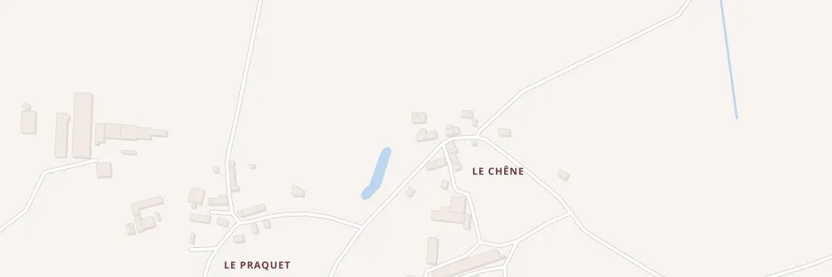Plan du 5179 Le Chene à Lizio
