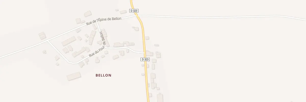 Plan du 3 Rue des Cours de Bellon à La Croix-Helléan
