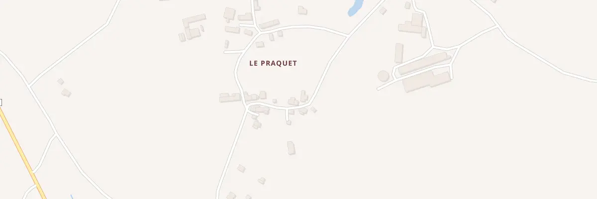Plan du 5187 Praquet à Lizio