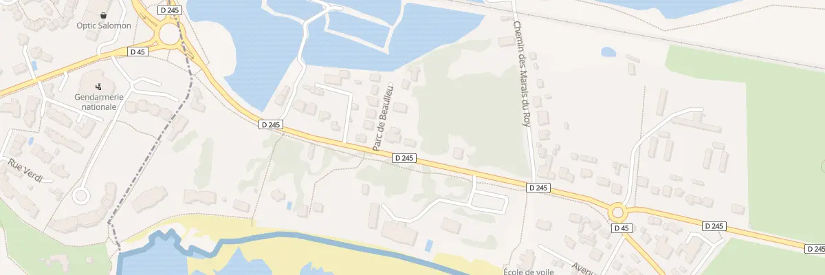 Plan du 15 Rte de Saint-Nudec à Batz-sur-Mer