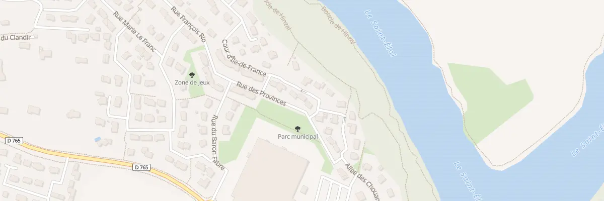 Plan du 3 Cour de Lorraine à Muzillac