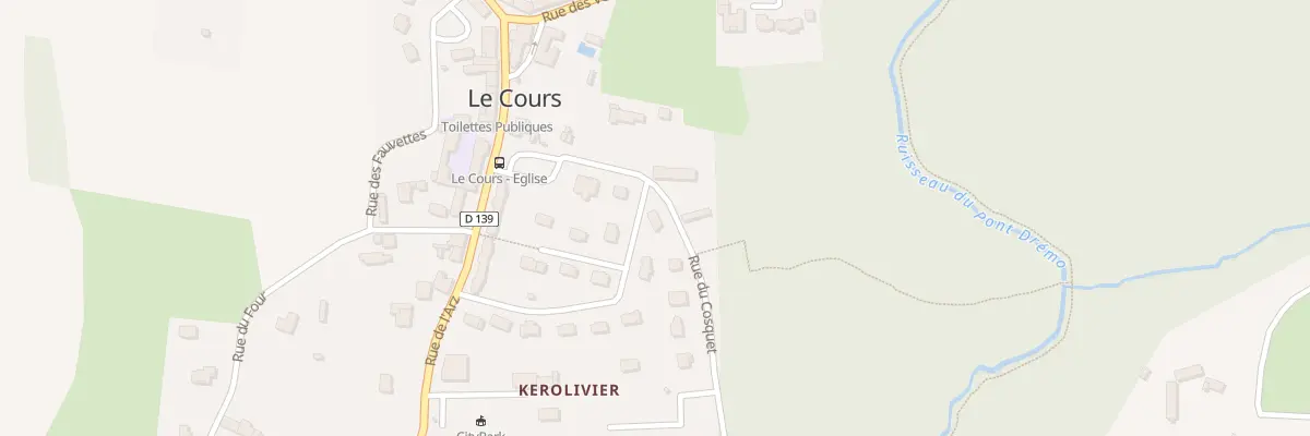 Plan du 1 Rue des Mésanges au Cours