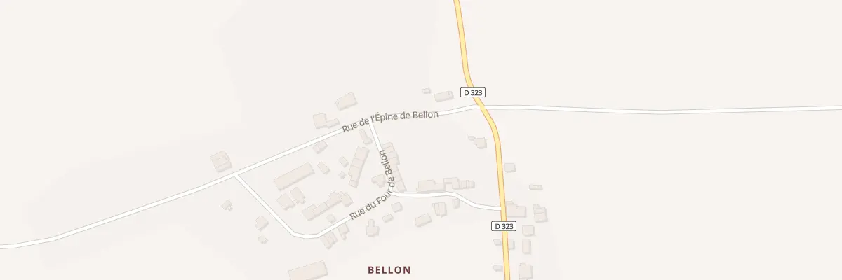 Plan du 3 Rue du Four de Bellon à La Croix-Helléan
