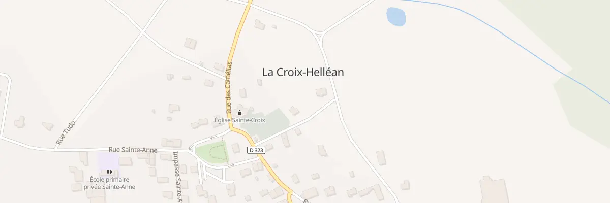 Plan du 5446 Imp du Puits à La Croix-Helléan