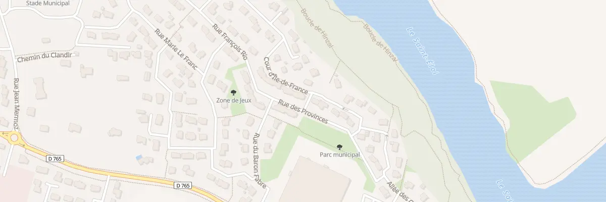 Plan du 1 Cour d’Ile de France à Muzillac