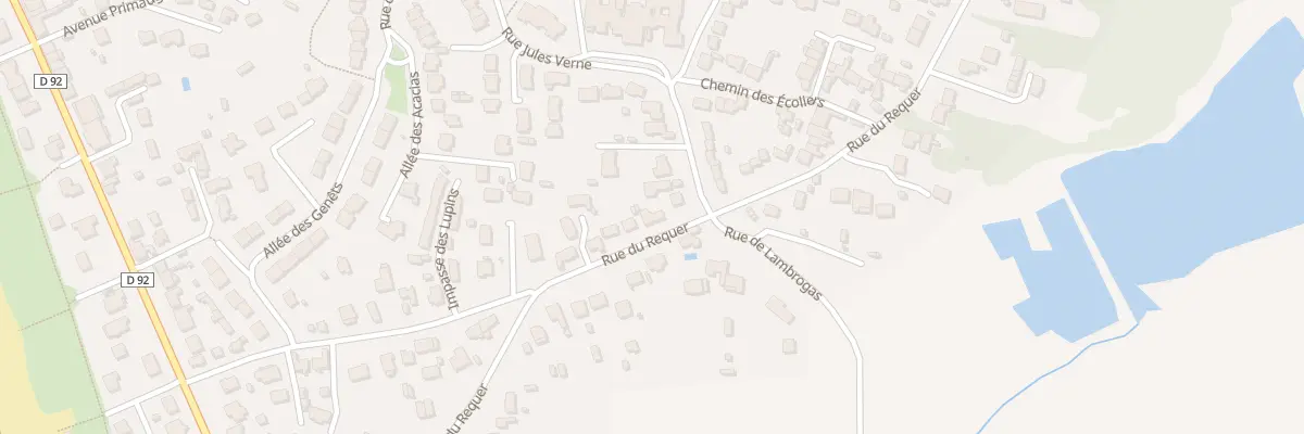 Plan du 106 Rue du Requer à La Turballe