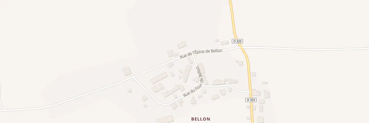 Plan du 2 Rue du Four de Bellon à La Croix-Helléan