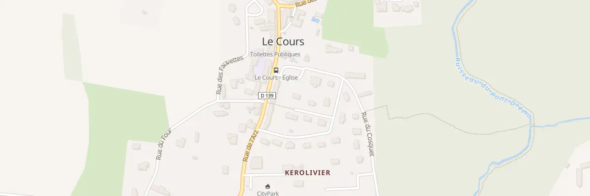 Plan du 4 Imp des Martinets au Cours