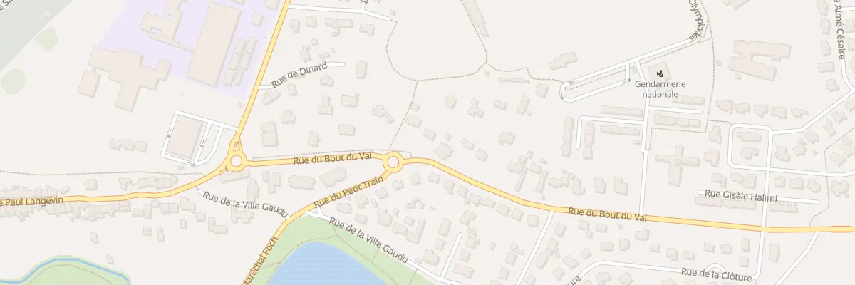 Plan du 17 Rue du Bout du Val La Poterie à Lamballe-Armor