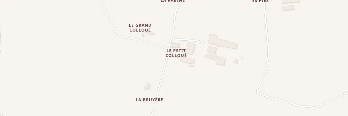 Plan du 5263 Collouee à Penguily