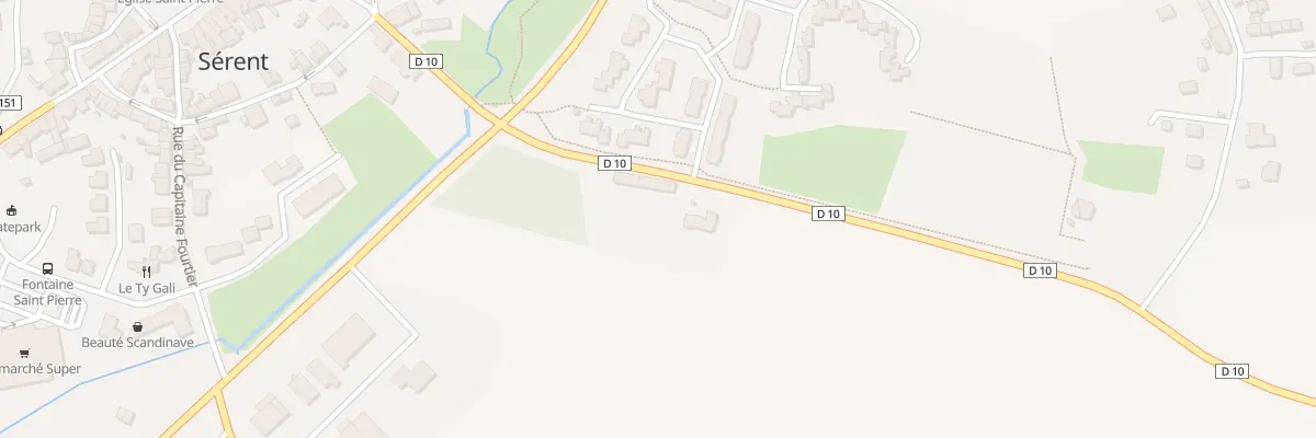 Plan du 5681 La Ferme à Sérent