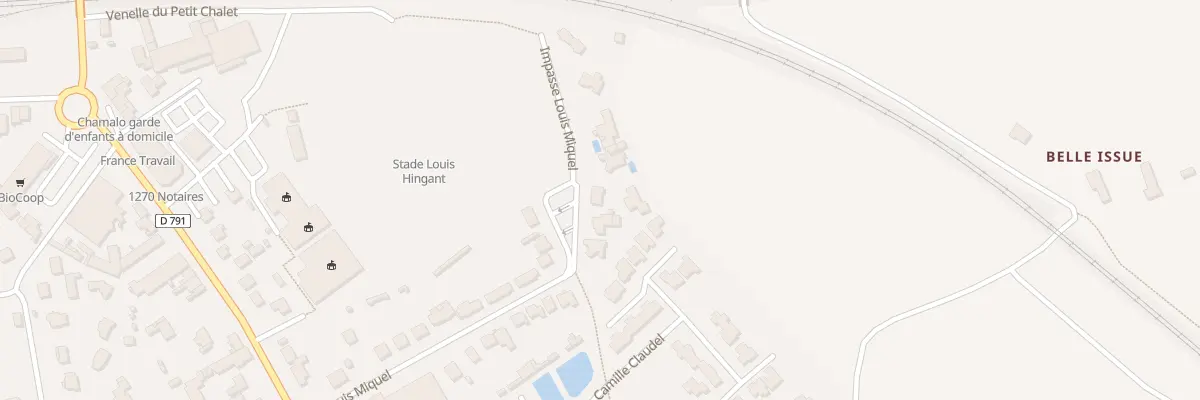 Plan du 28 Rue Louis Miquel Maroue à Lamballe-Armor
