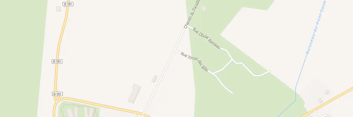 Plan du 1 Rue Timon des Blés à Sérent