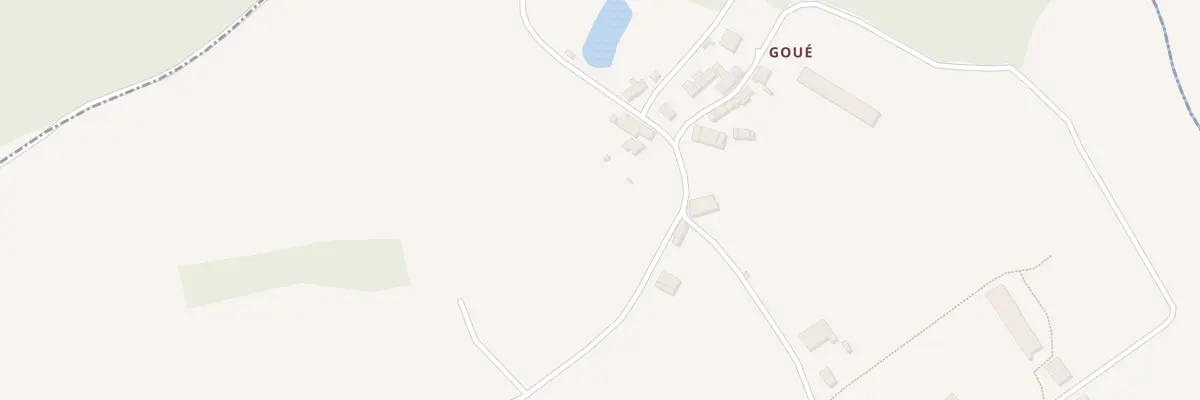 Plan du 1 Goué à La Grée-Saint-Laurent