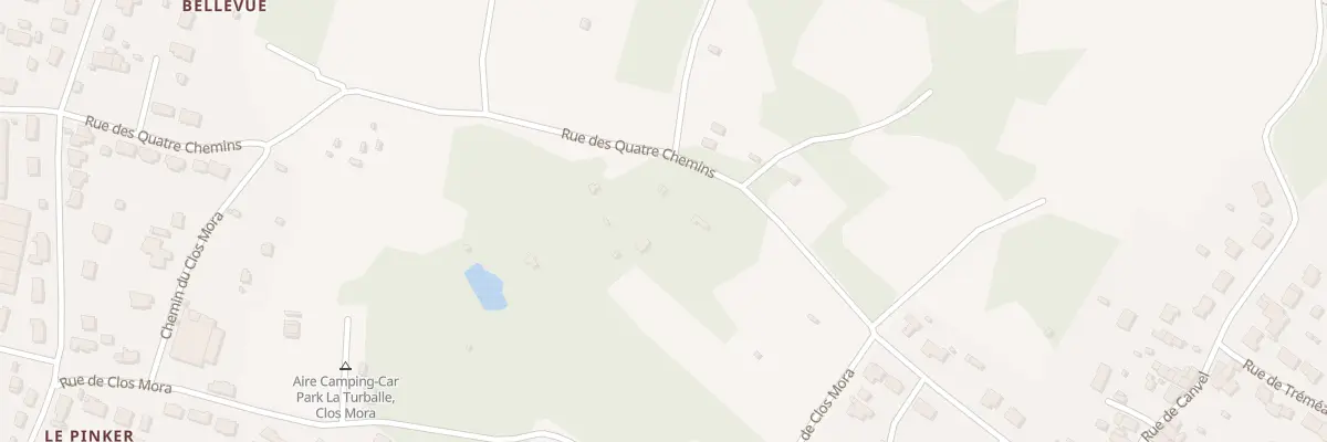 Plan du 6769 Rue des Quatre Chemins à La Turballe