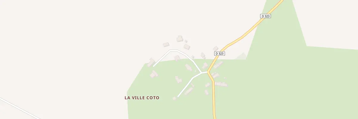Plan du 5405 La Ville Coto à La Croix-Helléan
