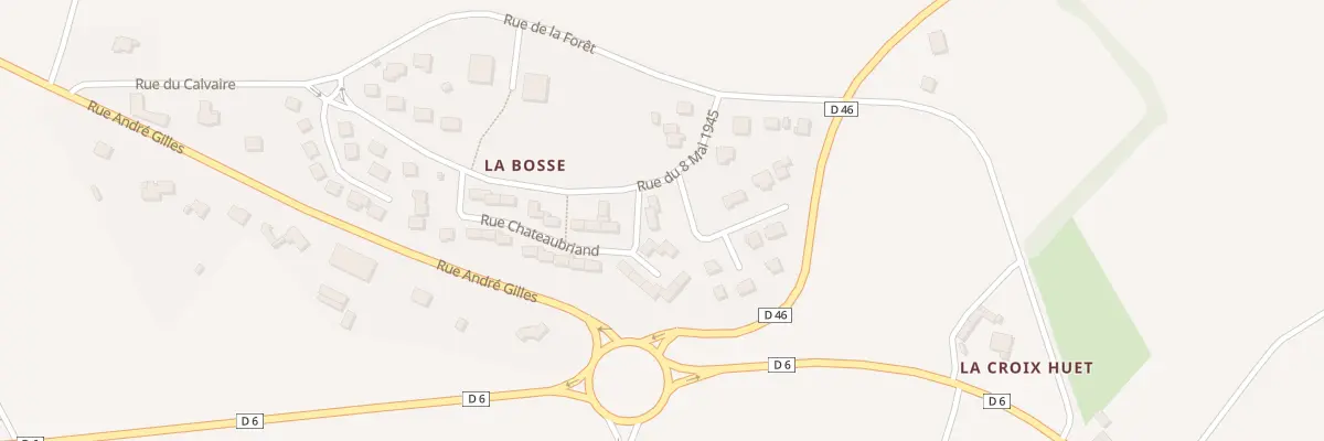 Plan du 38 Rue Chateaubriand au Mené