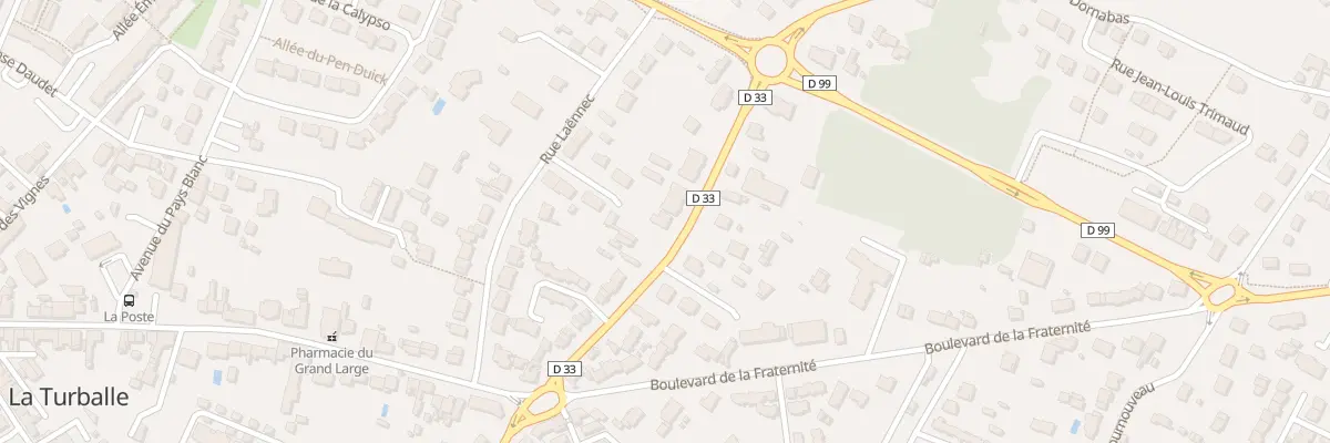 Plan du 11 Rue de la Frégate à La Turballe