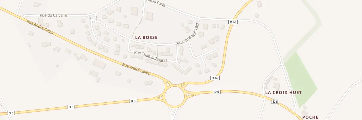 Plan du 36 Rue Chateaubriand au Mené