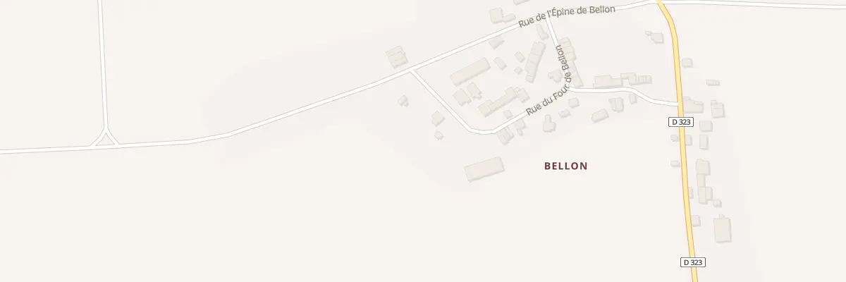 Plan du 23 Rue du Four de Bellon à La Croix-Helléan
