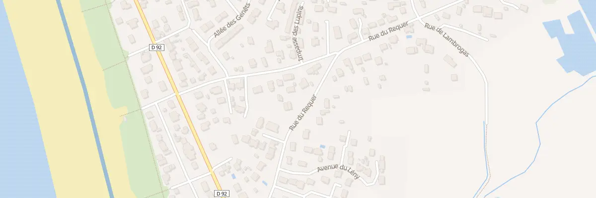 Plan du 120 Rue du Requer à La Turballe
