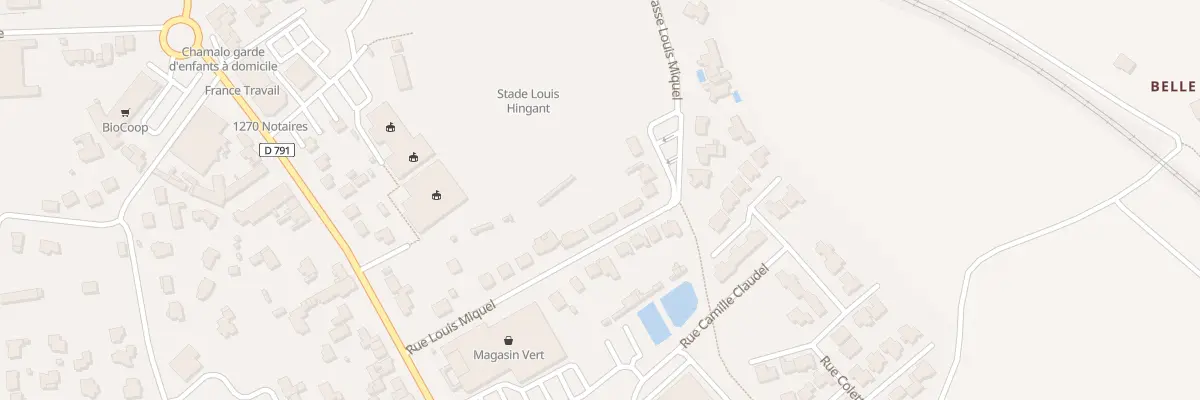 Plan du 19 Rue Louis Miquel Maroue à Lamballe-Armor