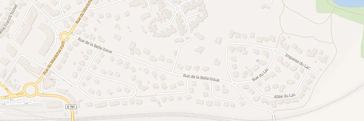 Plan du 21 Rue de Belle Issue Maroue à Lamballe-Armor