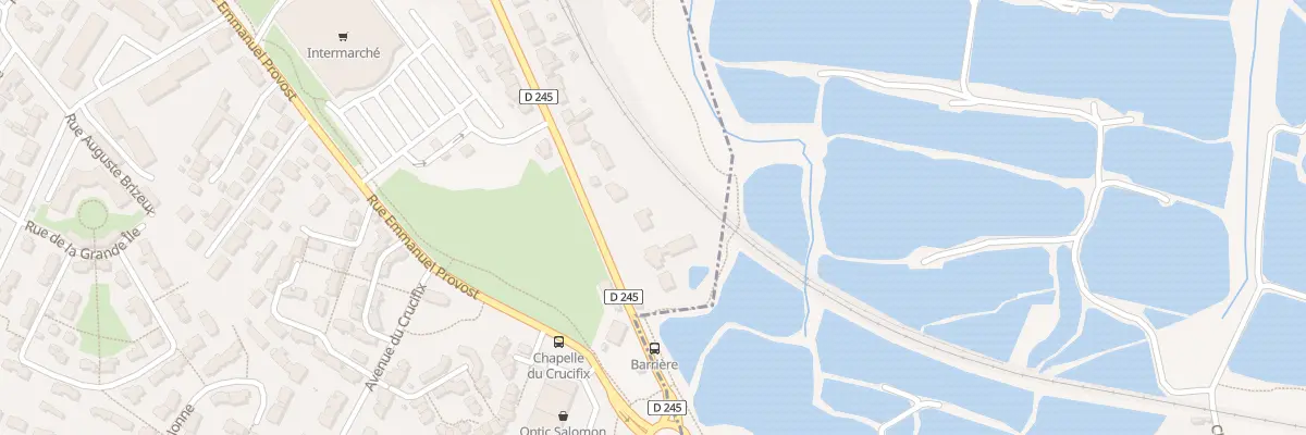 Plan du 51 Av Aristide Briand (Rd245) au Croisic