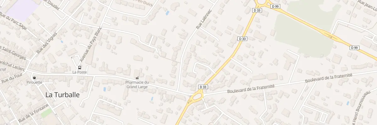 Plan du 4B Rue Laënnec à La Turballe