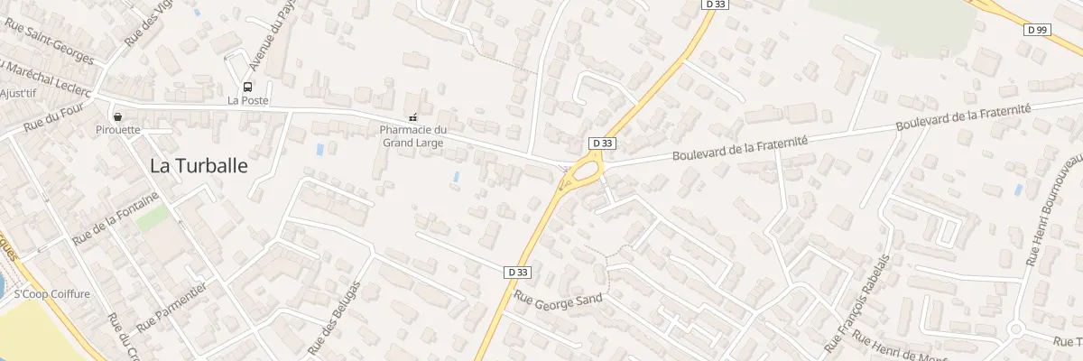 Plan du 74 Rue du Mal de Lattre Tassigny à La Turballe