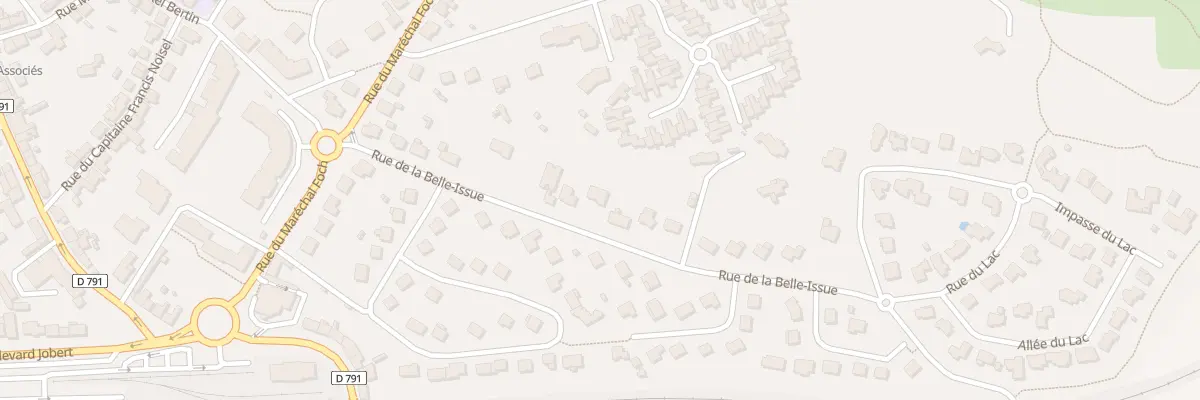 Plan du 13 Rue de Belle Issue Maroue à Lamballe-Armor