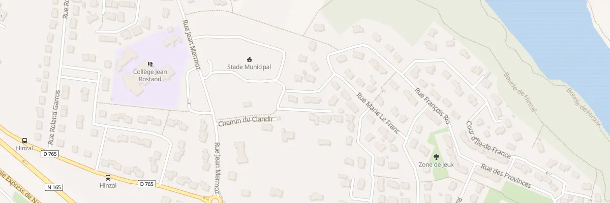 Plan du 18 Rue Marie le Franc à Muzillac