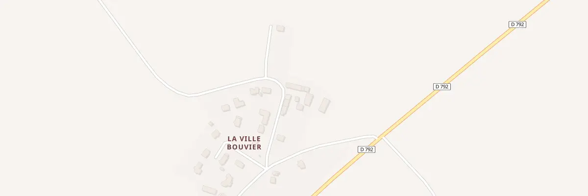 Plan du 10 La Ville Bouvier Le Goura au Mené