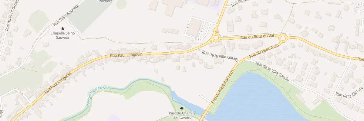Plan du 168 Rue Paul Langevin à Lamballe-Armor