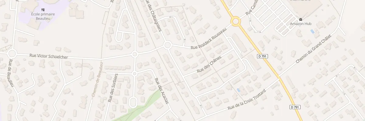 Plan du 29 Rue des Chataigniers Maroue à Lamballe-Armor