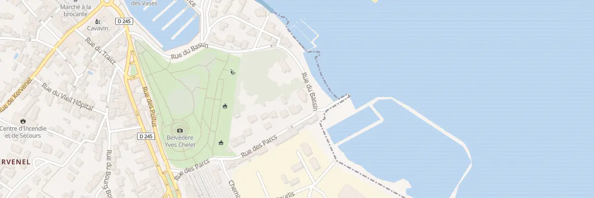 Plan du 6361 Rue des Parcs (Vc30) au Croisic