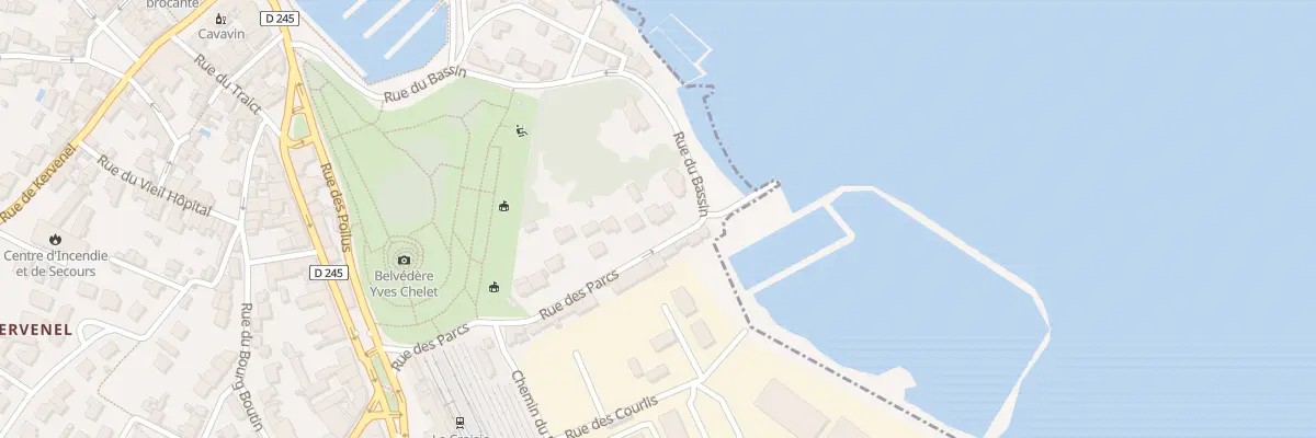 Plan du 15 Rue des Parcs (Vc30) au Croisic