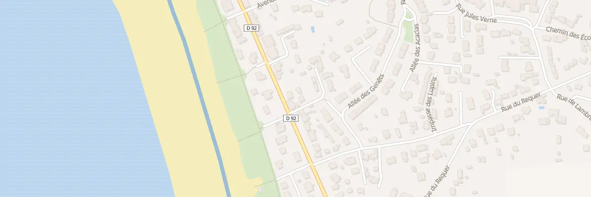 Plan du 33 Bd Bellanger à La Turballe