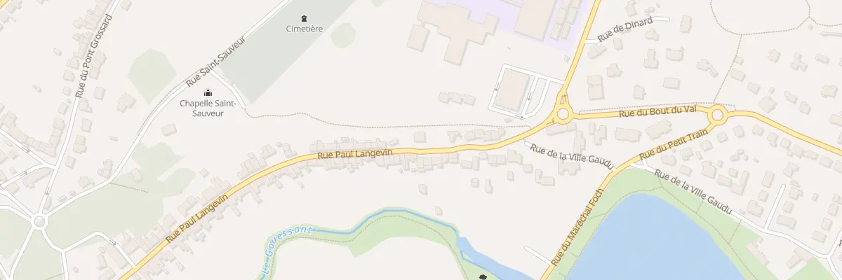 Plan du 117 Rue Paul Langevin à Lamballe-Armor